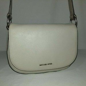 Michael Kors Large Elyse Leather Flap Crossbody